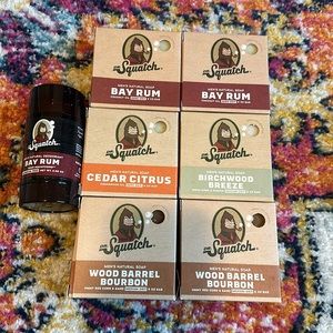 Dr. Squatch Soap and deodorant set